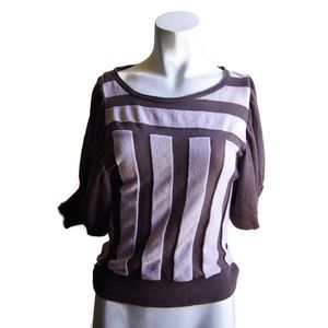 Vintage Top With Elastic Waist Balloon Sleeves